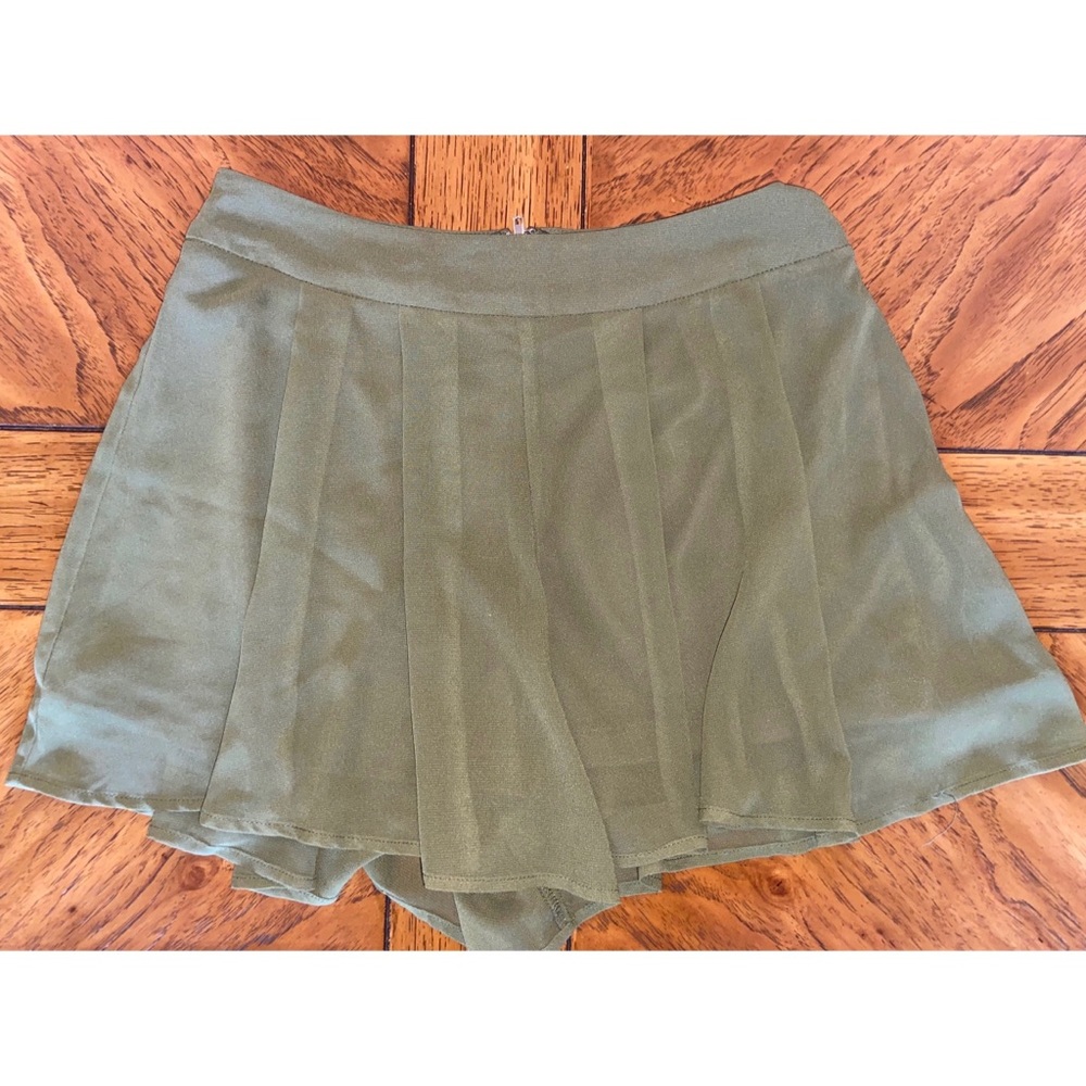 Olive Green Skort from Papaya